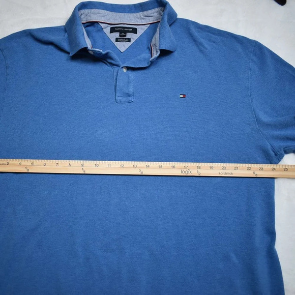 Tommy Hilfiger Mens Polo Shirt Sz XXL Plus Size Classic Fit 100% Cotton Preppy - Picture 14 of 15